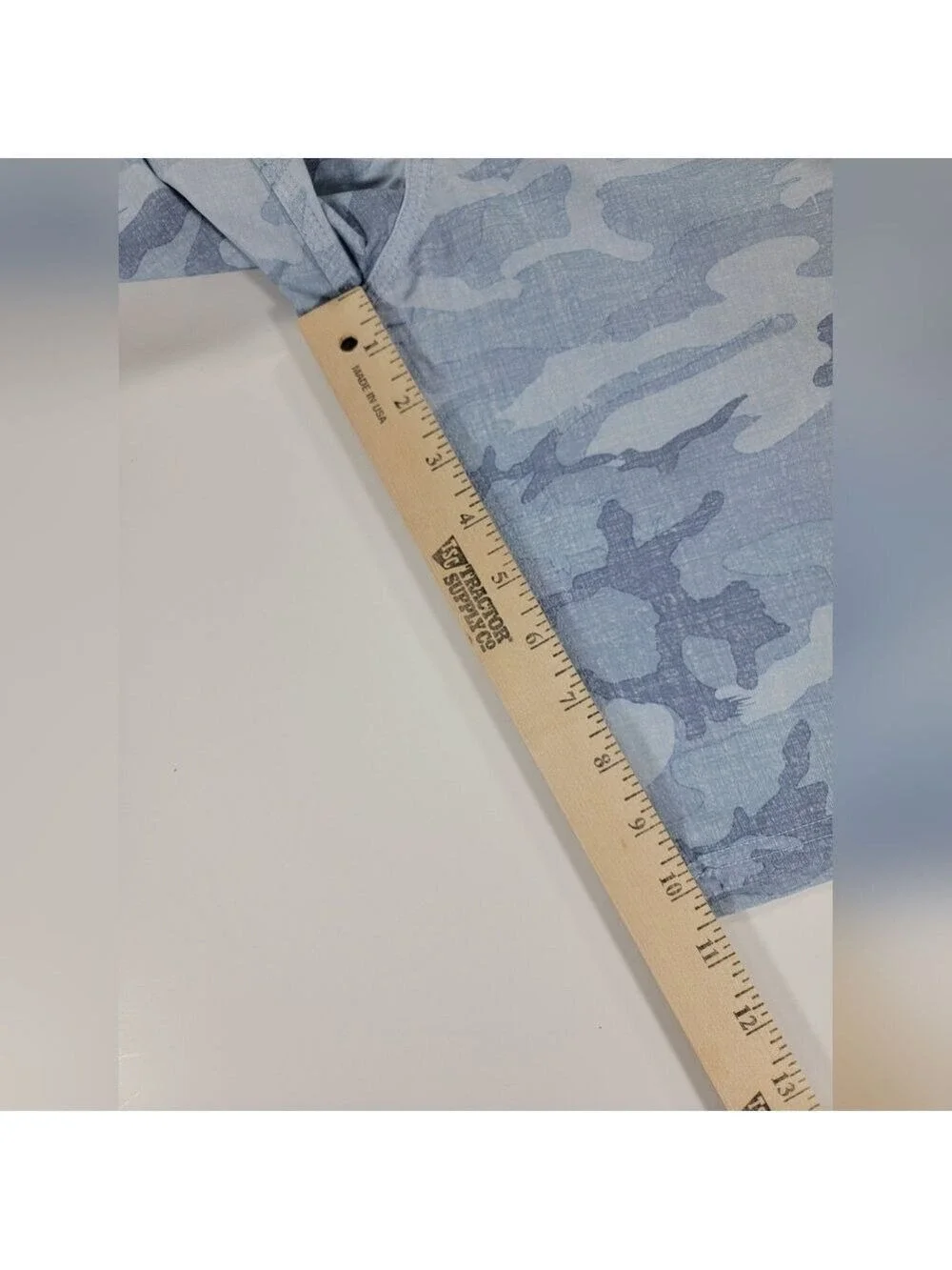 Pelagic High Performance Board Shorts Mens 32 Camo Fish Swim Beach Blue Stretch